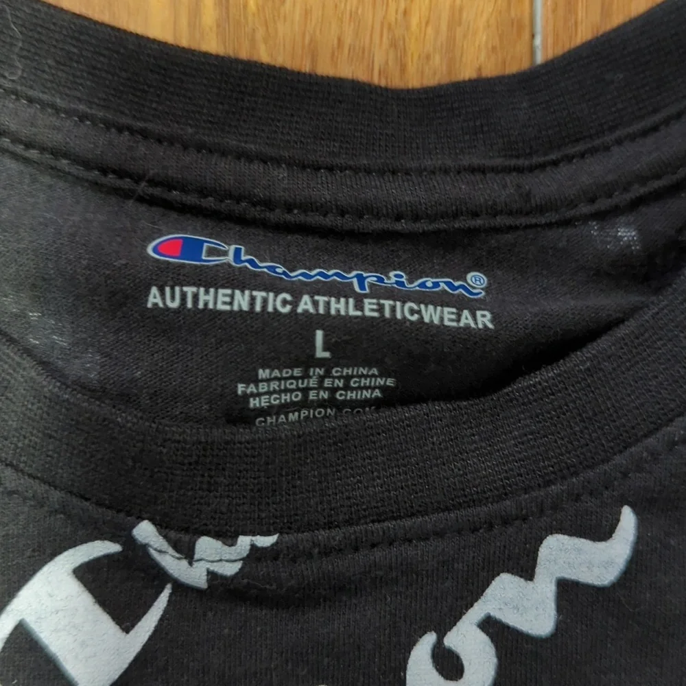 Champion girls black